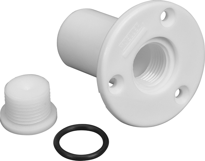 Transom Drain Plug Only, (5) 020304-10 - Moeller Manufacturing Co Drain Plugs and Tubes - MarineEngine.com