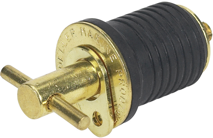 Drain Plug, Turn-Tite, Brass 020899-10 - Moeller Manufacturing Co Drain Plugs and Tubes - MarineEngine.com