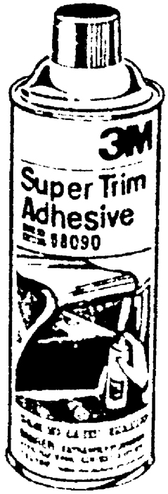 Super Trim Adhesive, 24 oz. 8090 - 3M Marine Trades Adhesive and Sealants - MarineEngine.com