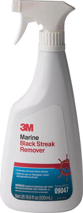 Black Streak Remover 9047 - 3M Marine Trades Cleaners Wax and Polish - MarineEngine.com