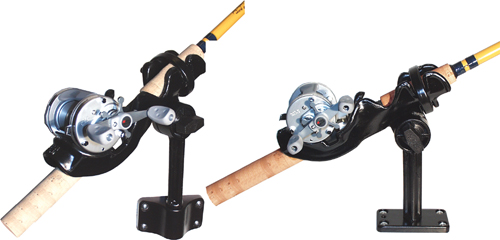 Rod Holder with Flush Mount Base RAM-114-F - National Products Rod Holders - MarineEngine.com