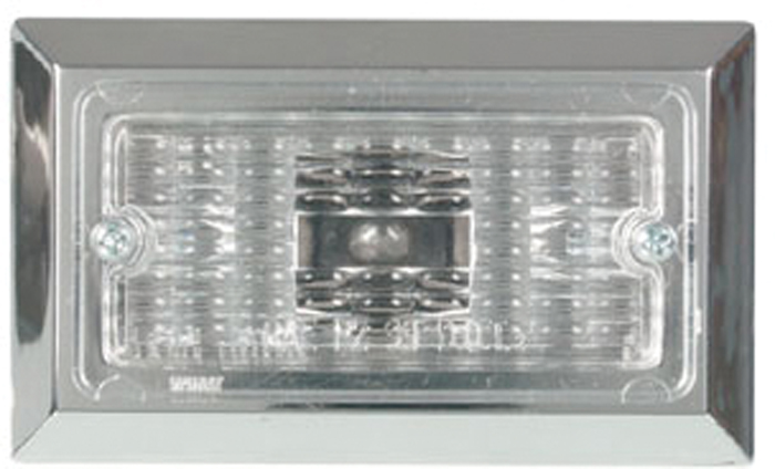 Courtesy Light, Chrome UL71CS - Optronics Cabin Lights - MarineEngine.com