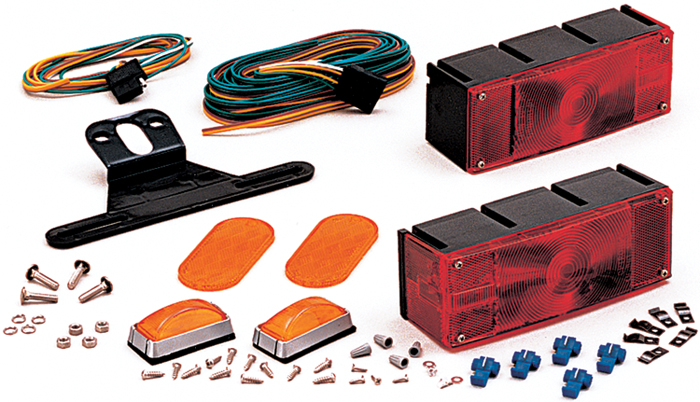 Stop/Turn/Tail Light, R.H. ST16RS - Optronics Trailer Wiring and Lighting - MarineEngine.com