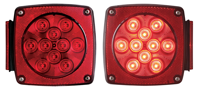 Tail Light Lens Only for TLL-9RK AL8RB - Optronics Trailer Wiring and Lighting - MarineEngine.com