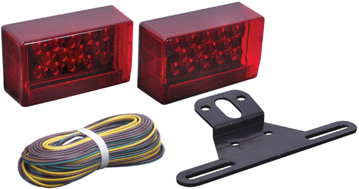 Tail Light, 6-Function, R.H. STL56RBP - Optronics Trailer Wiring and Lighting - MarineEngine.com