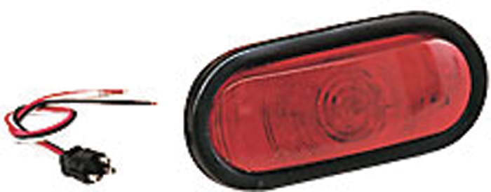 Tail Light, Oval ST70RK - Optronics Trailer Wiring and Lighting - MarineEngine.com