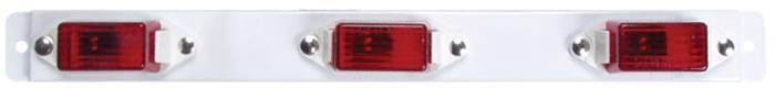 ID Light Bar, Red MC99RK - Optronics Trailer Wiring and Lighting - MarineEngine.com