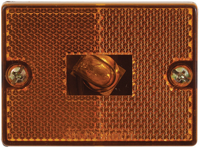 Reflector Light, Amber MC36AS - Optronics Trailer Wiring and Lighting - MarineEngine.com