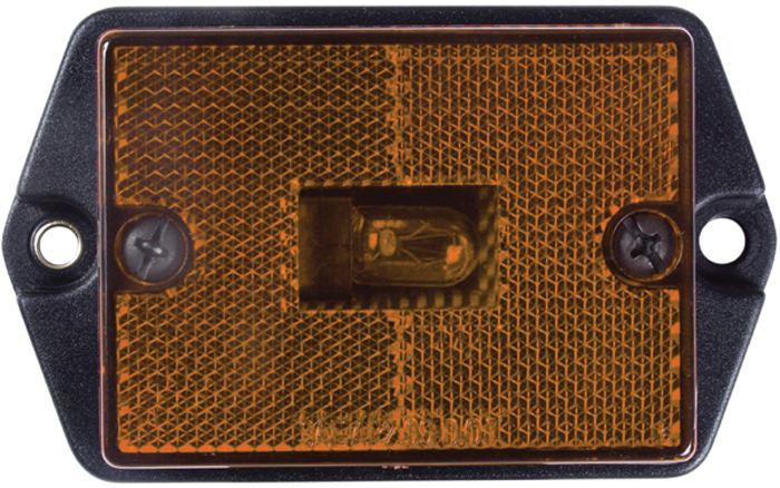 Reflector Light, Amber MC35AS - Optronics Trailer Wiring and Lighting - MarineEngine.com