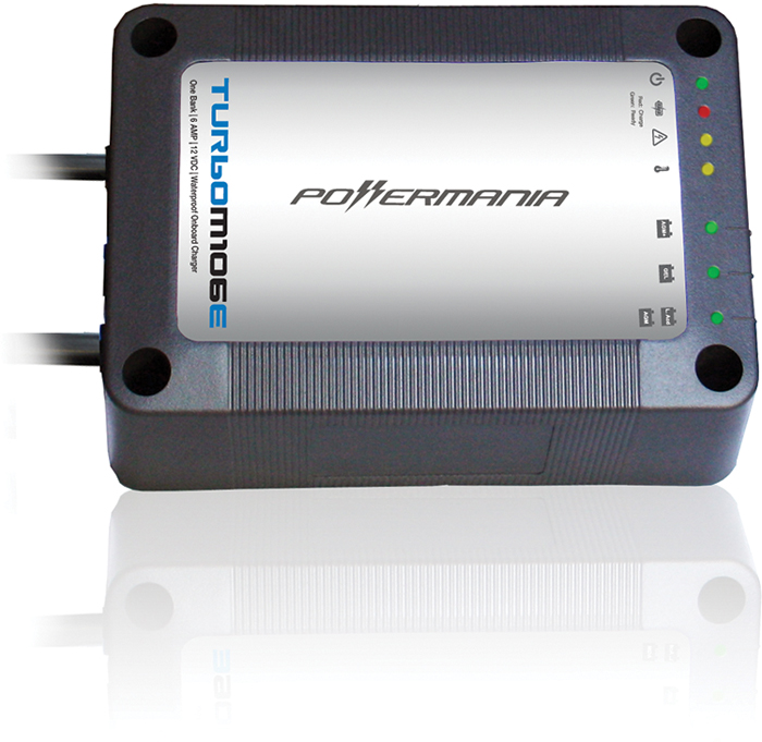 Turbo ME Series Charger, 1 Bank, 6 Amps Turbo M106E - The Power House Batteries and Battery Chargers - MarineEngine.com