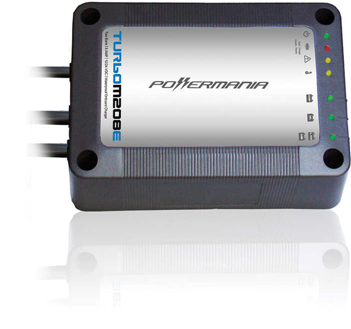 Turbo ME Series Charger, 2 Bank, 8 Amps Turbo M208E - The Power House Batteries and Battery Chargers - MarineEngine.com