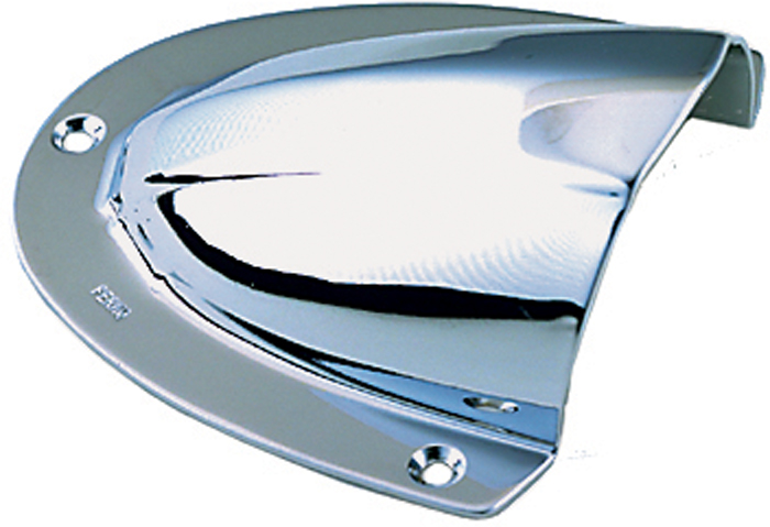 Vent,Clamshell,4x3-3/4",CD. 0339DP0CHR - Perko Vents Blowers and Hose - MarineEngine.com