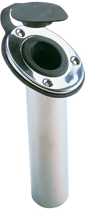 Rod Holder, Angled Mount, SS 0452DP0STS - Perko Rod Holders - MarineEngine.com