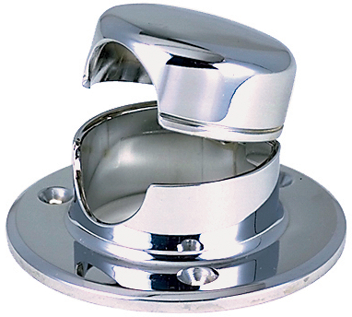 Rope Deck Pipe 0757DP0CHR - Perko Deck Cabin Hardware - MarineEngine.com