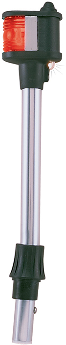Bow Light, 12-1/2", W/Utility Light 1212DP2CHR - Perko Navigation Lights - MarineEngine.com