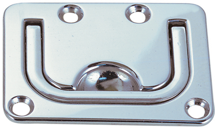 Lifting Handle, Flush 1220DP0CHR - Perko Deck Cabin Hardware - MarineEngine.com