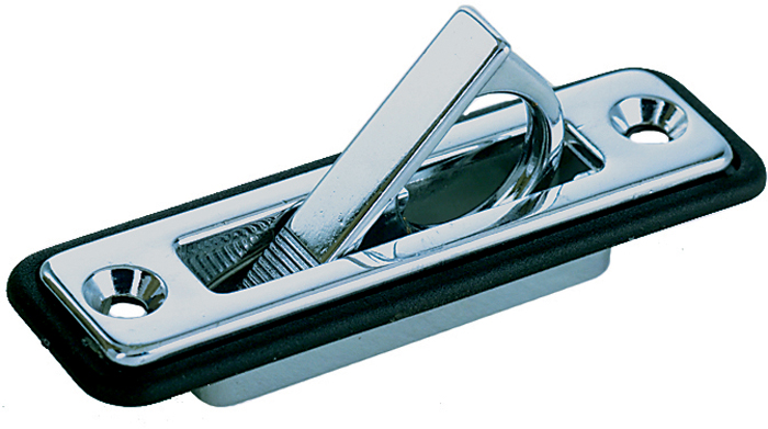 Flush Pull Handle 1221DP0CHR - Perko Deck Cabin Hardware - MarineEngine.com