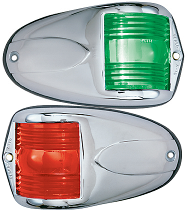 Side Light,12V Vertical 1264DP0CHR - Perko Navigation Lights - MarineEngine.com