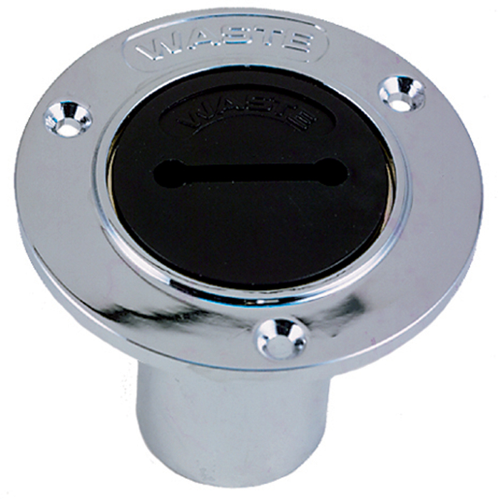Deck Fill, Waste 1269DP0CHR - Perko Water and Waste System Parts - MarineEngine.com