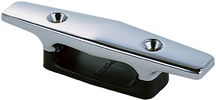 Cleat, 6", Open Base, (ea.) 1306DP2CHR - Perko Deck Cleats - MarineEngine.com