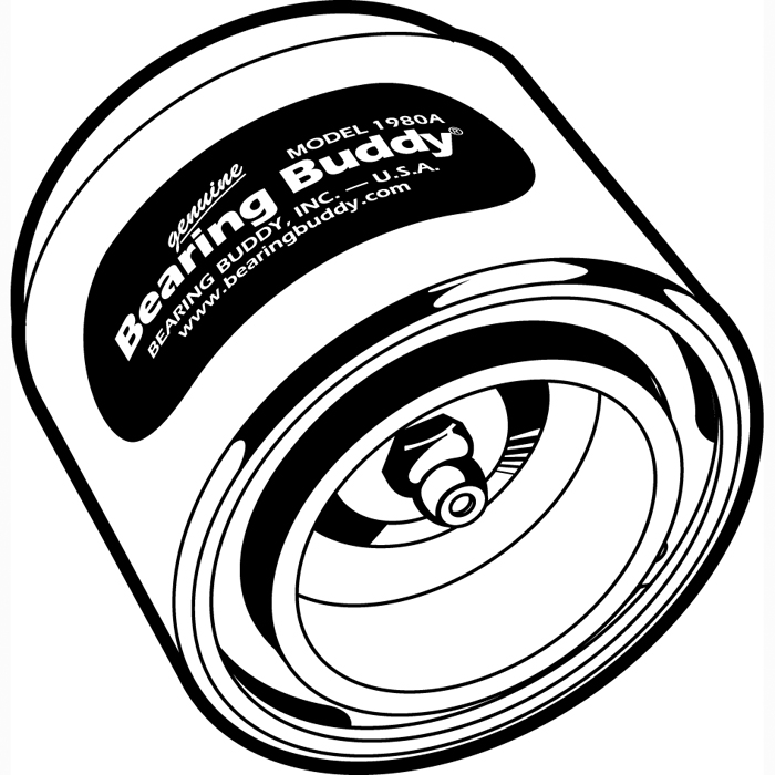 Bearing Buddy, 1980A-SS 42204 - Bearing Buddy Trailer Hubs Bearings and Protectors - MarineEngine.com