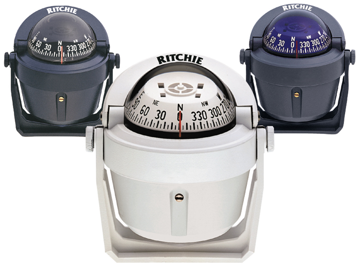 Compass, Explorer, Gray B-51G - E S Ritchie & Son Gauges and Compasses - MarineEngine.com