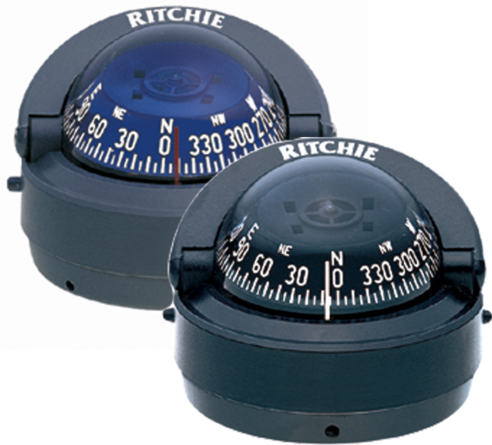Compass, Explorer, Black S-53 - E S Ritchie & Son Gauges and Compasses - MarineEngine.com