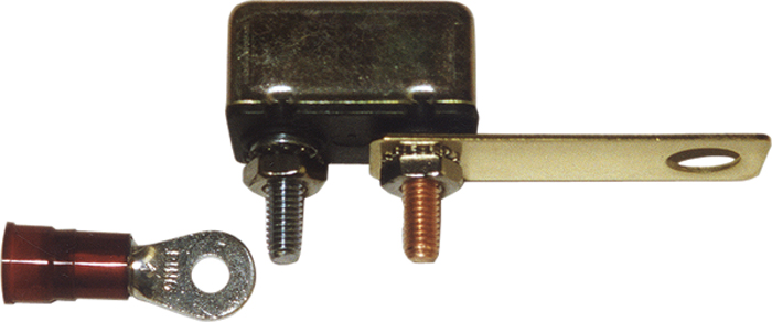Circuit Breaker, 40Amp,12/24V, Auto 340 - Rig Rite Manufacturing Fuses and Fuse Holders - MarineEngine.com