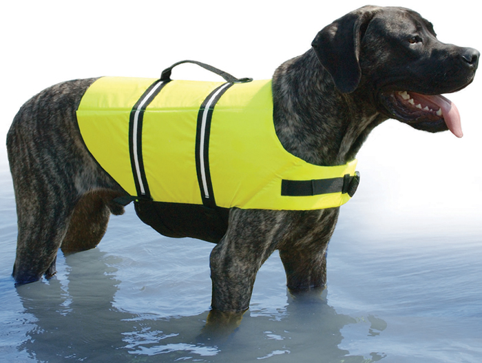 Doggy Vest, S, Neon Yellow, 15-20 lbs. 1300 - Dog Vest - MarineEngine.com