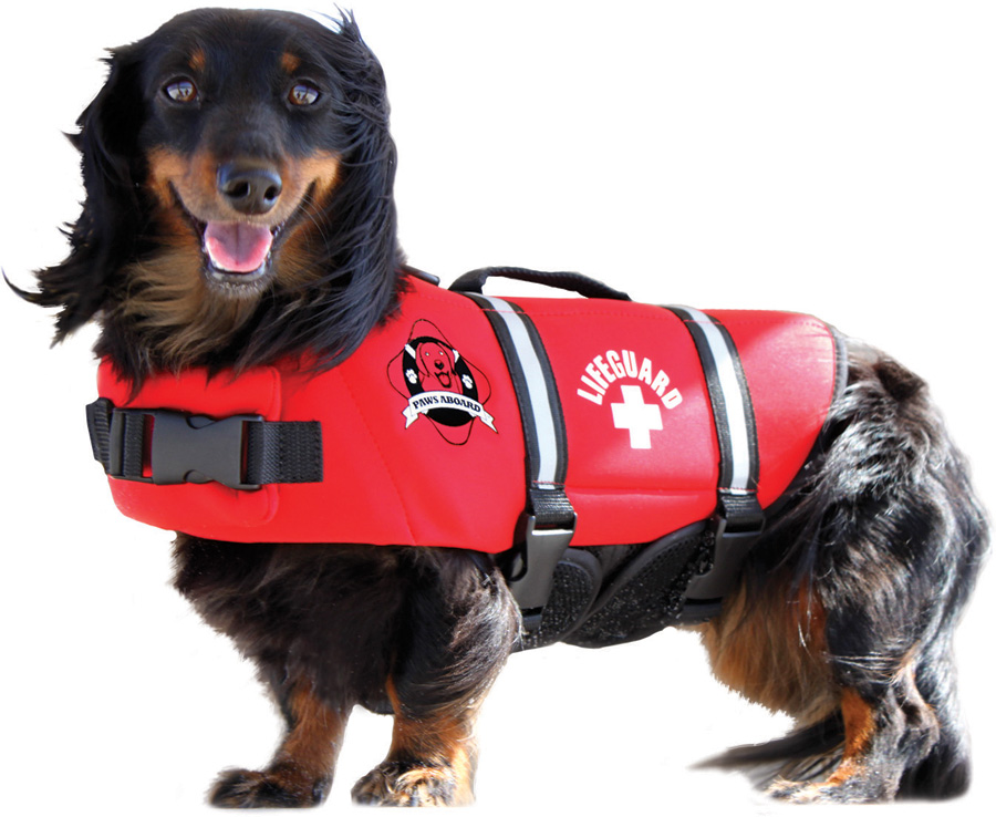 Neoprene Doggy Vest, XS, Red, 7-15 lbs. R1200 - Dog Vest - MarineEngine.com
