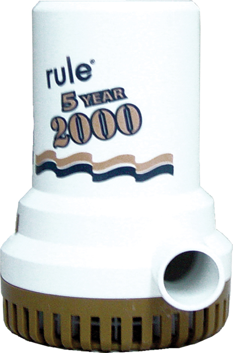 Bilge Pump, 1500GPH 04 - Rule Pumps Bilge Pumps - MarineEngine.com