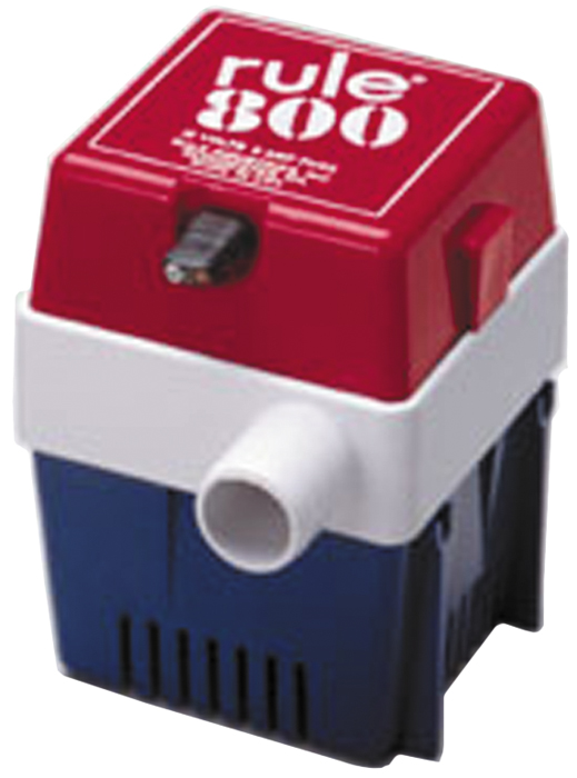 Bilge Pump, 800 GPH 20F - Rule Pumps Bilge Pumps - MarineEngine.com