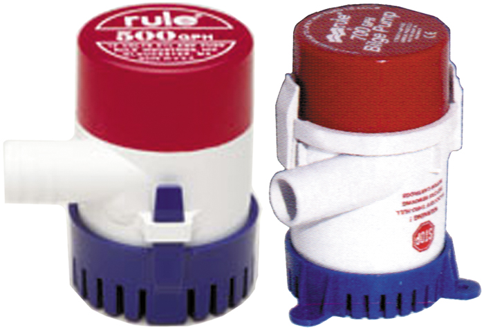 Bilge Pump, 500 GPH 25D - Rule Pumps Bilge Pumps - MarineEngine.com