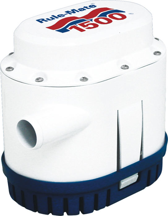 Bilge Pump, 2000 GPH, Auto RM2000A - Rule Pumps Bilge Pumps - MarineEngine.com