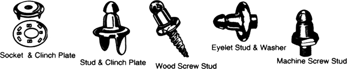 Stud lb.8-32 M/S 3/8", (5/Bag) 560071 - S & J Products Ltd Windshield Hardware - MarineEngine.com