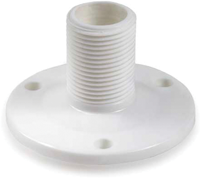 Antenna Base, Flange Mount, Nylon 4711 - Shakespeare Antennas Hardware and Accessories - MarineEngine.com