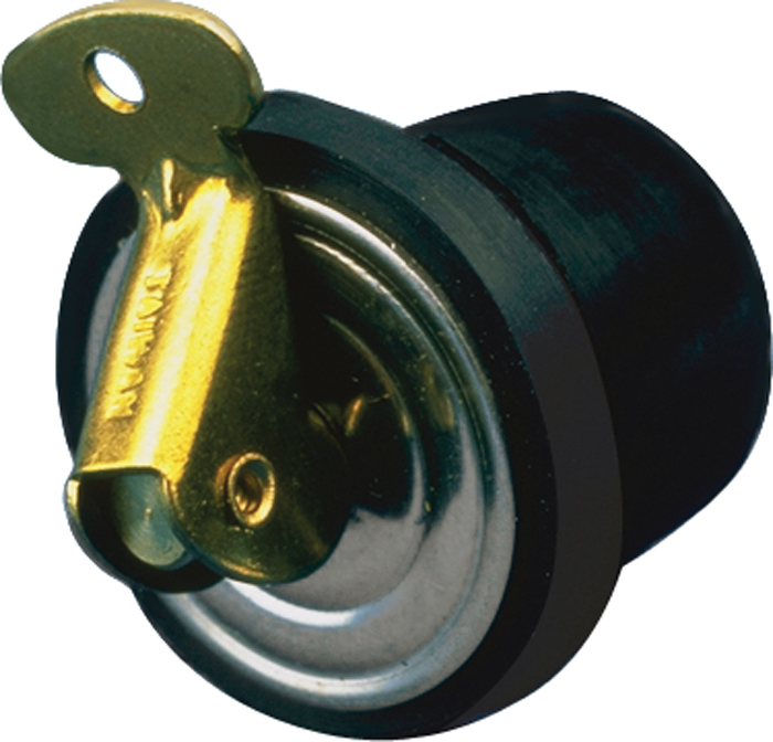 Brass Baitwell Plug, 9/16, ea. 051004-10 - Moeller Manufacturing Co Drain Plugs and Tubes - MarineEngine.com