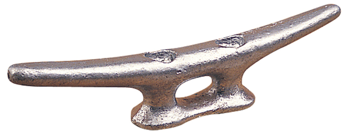 Cleat,Open Base,12" Galv., (bulk) 040112 - SeaDog Line Deck Cleats - MarineEngine.com