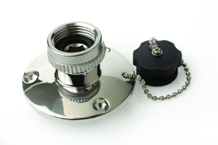 Stainless Fresh Water Inlet 513110-1 - SeaDog Line Water and Waste System Parts - MarineEngine.com