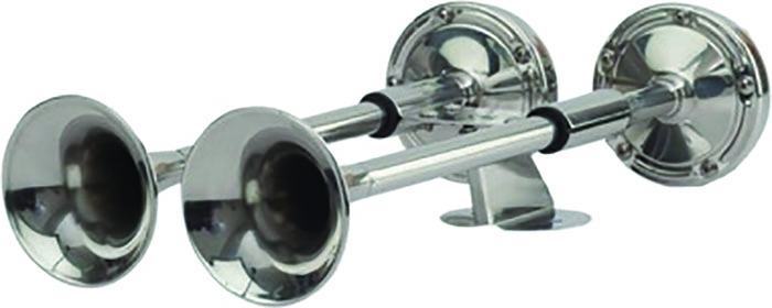 SS Compact Trumpet Horn Twin 431620-1 - SeaDog Line Horns Bells and Whistles - MarineEngine.com