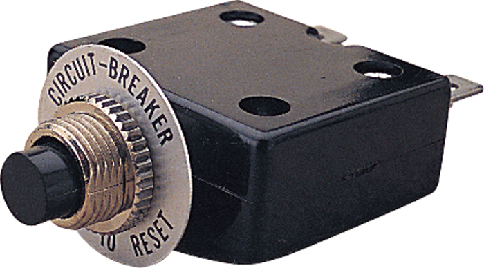 Circuit Breaker, Push Button, 10A 420810-1 - SeaDog Line Fuses and Fuse Holders - MarineEngine.com
