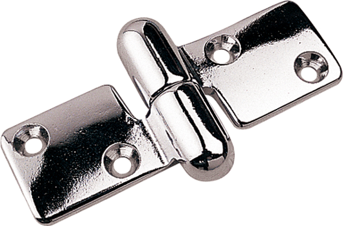 Motor Box Hinge, Chrome 204278-1 - SeaDog Line Deck Cabin Hardware - MarineEngine.com