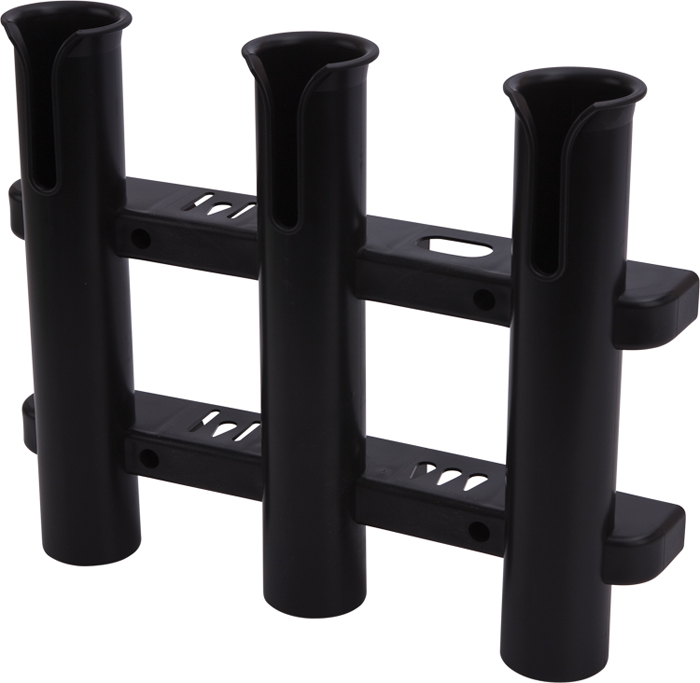 Rod Holder, 3-Rod, Black 325039-1 - SeaDog Line Rod Holders - MarineEngine.com