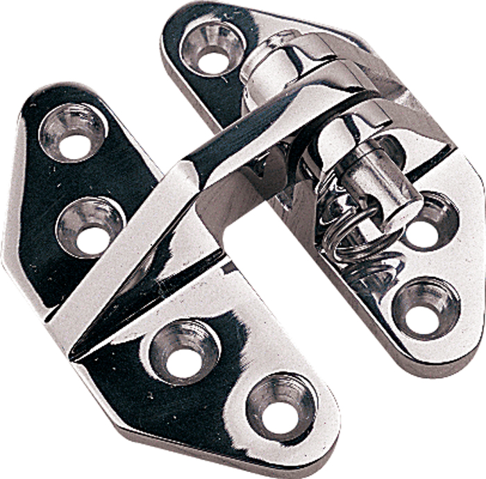 Hatch Hinge, Stainless 205280-1 - SeaDog Line Deck Cabin Hardware - MarineEngine.com