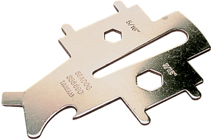 Deck Plate Key, Universal, Stainless 335690-1 - SeaDog Line Fuel Fittings Fills and Vents - MarineEngine.com
