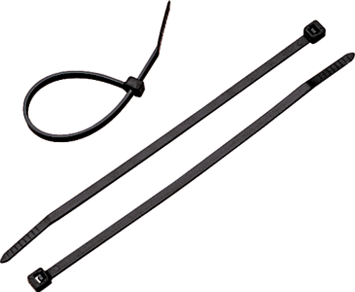 Cable Tie, 14.5" Black (100) 427215 - SeaDog Line Wire Covers Ties Clips and Tape - MarineEngine.com