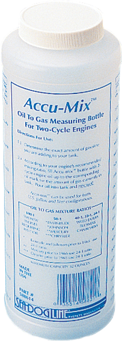 Accu Mix Oil Measuring Bottle 588614 - SeaDog Line Lubricants and Additives - MarineEngine.com