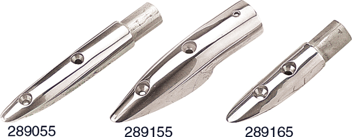 5-1/2° Rail (End In) 289155-1 - SeaDog Line Rails and Fittings - MarineEngine.com