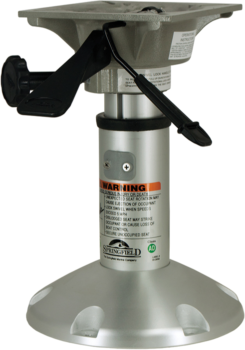 Pwr.Adj.Ped, 2-3/8", 12-5/8 " - 15-5/8" 1250200-L1 - Springfield Marine Seat Bases and Pedestals - MarineEngine.com