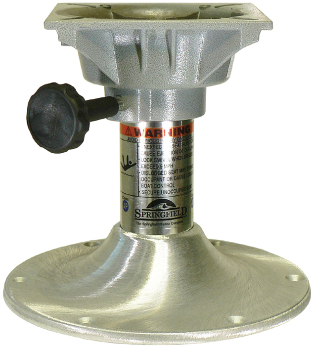 Clipper Pedestal, 9" 1440213 - Springfield Marine Seat Bases and Pedestals - MarineEngine.com